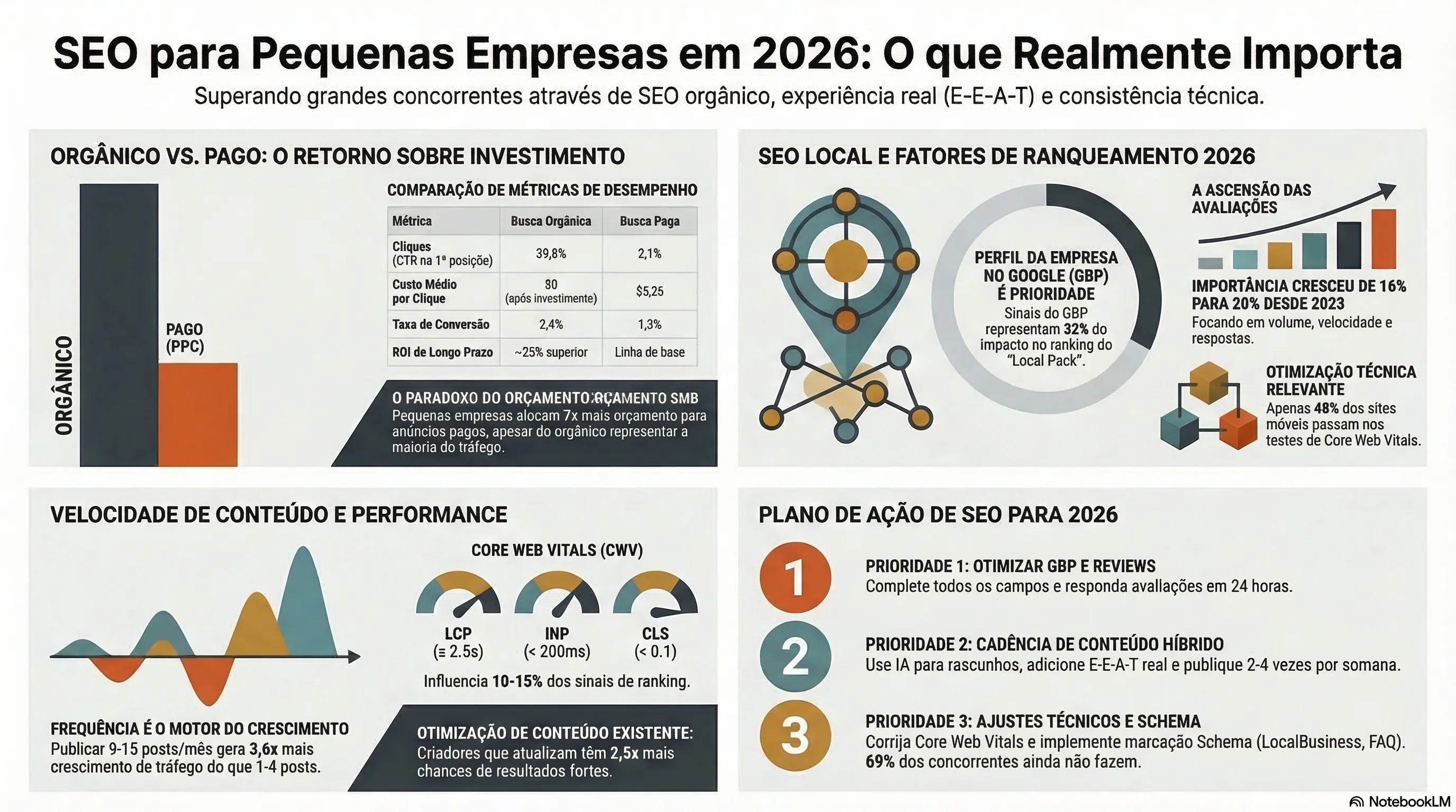 Small Business SEO 2026 Infographic