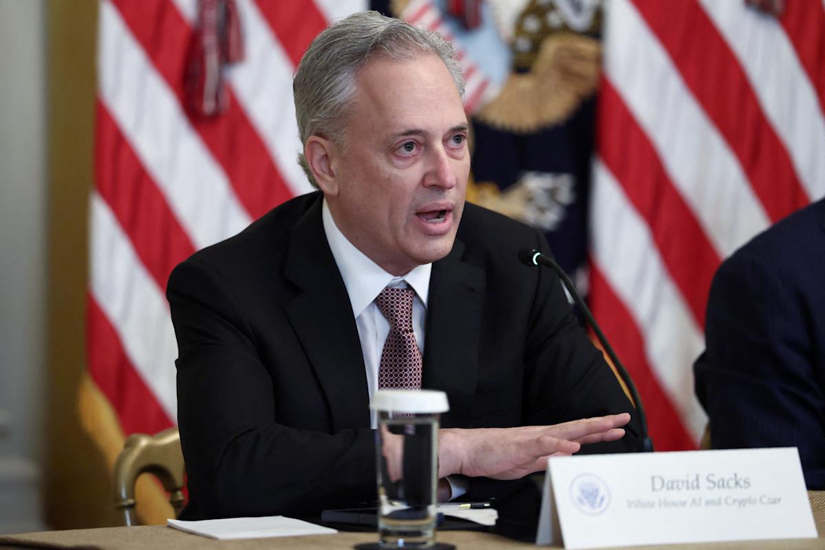 Democrats are investigating Trump crypto advisor David Sacks over a possible SGE violation