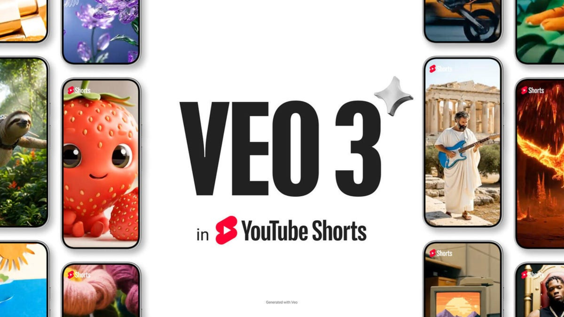 YouTube Shorts now lets you turn text into 8-second videos using Veo 3’s AI magic