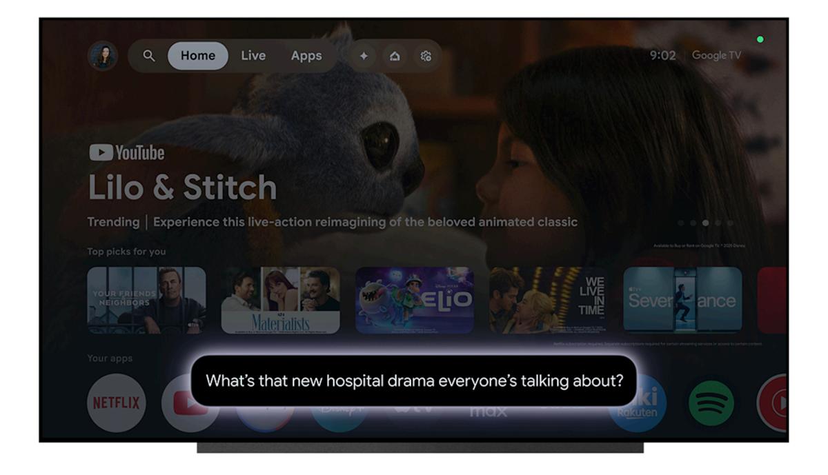 Gemini arrives on Google TV