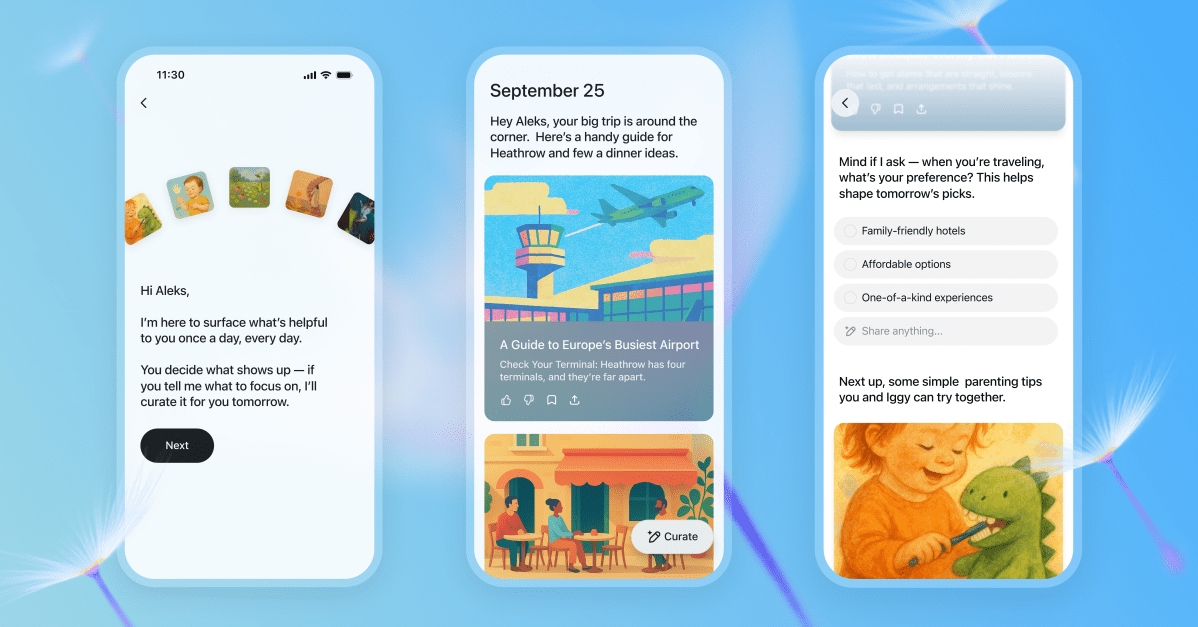 OpenAI really, really wants you to start your day with ChatGPT Pulse
