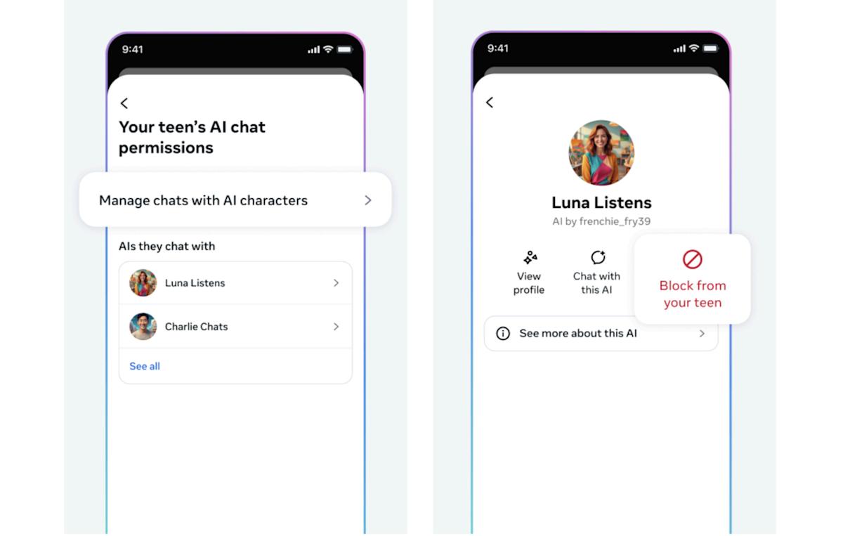 Meta is adding AI chatbot-focused parental controls to Instagram