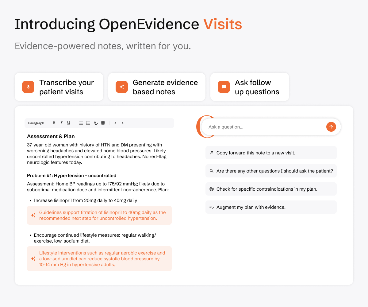 OpenEvidence, the ChatGPT for doctors, raises $200M at $6B valuation