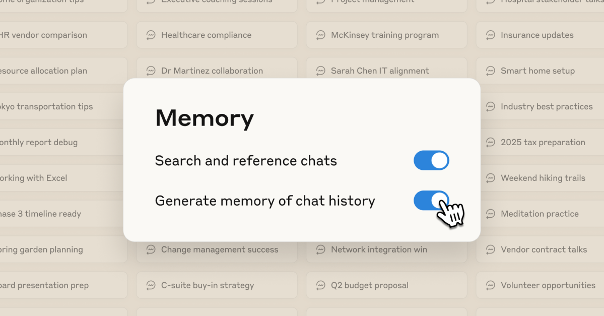 Anthropic’s Claude chatbot is getting a ‘memory’ upgrade