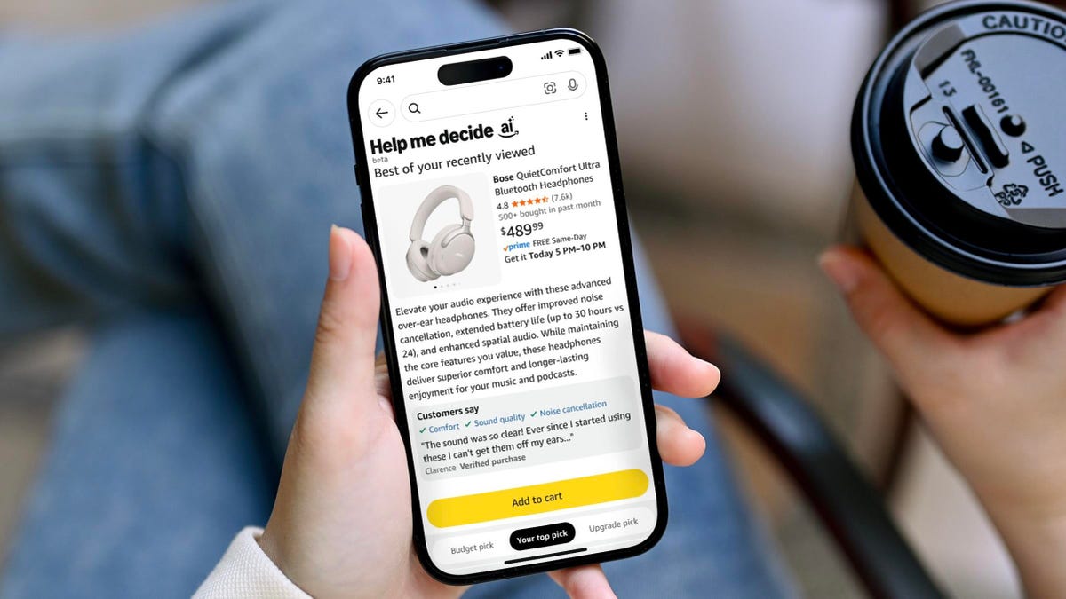 Amazon's New AI Shopping Tool 'Help Me Decide' Will Assist You in Choosing What to Buy