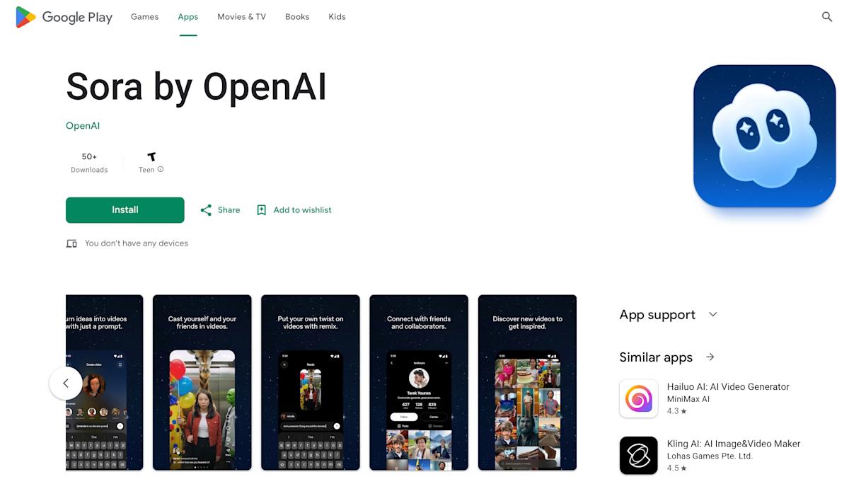 OpenAI Launches Sora Video AI on Android Amid Growing Controversy