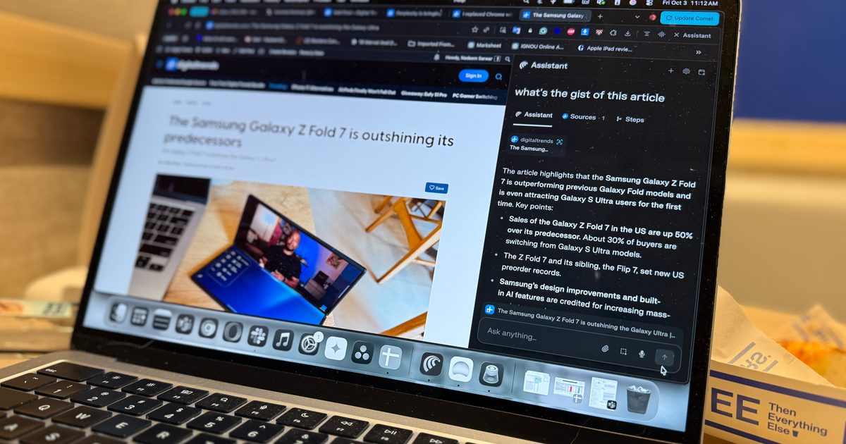 Perplexity Launches Hands‑Free Voice Control for Comet Browser
