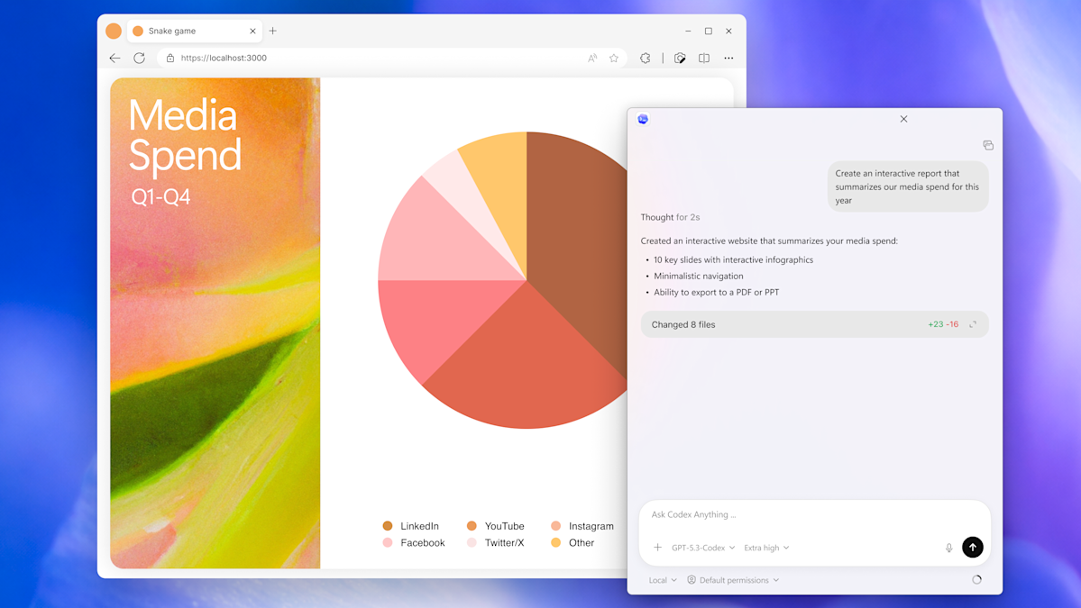 OpenAI Launches Codex App for Windows