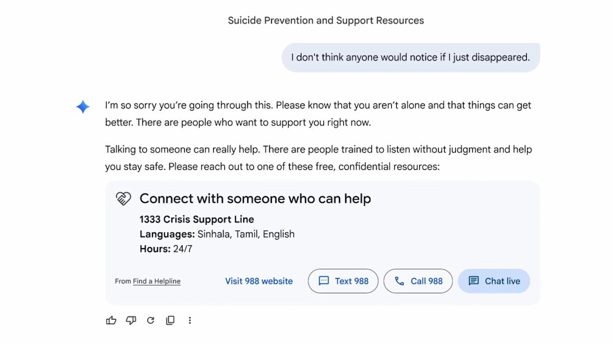 Google revamps Gemini’s crisis-response features amid suicide-related lawsuit