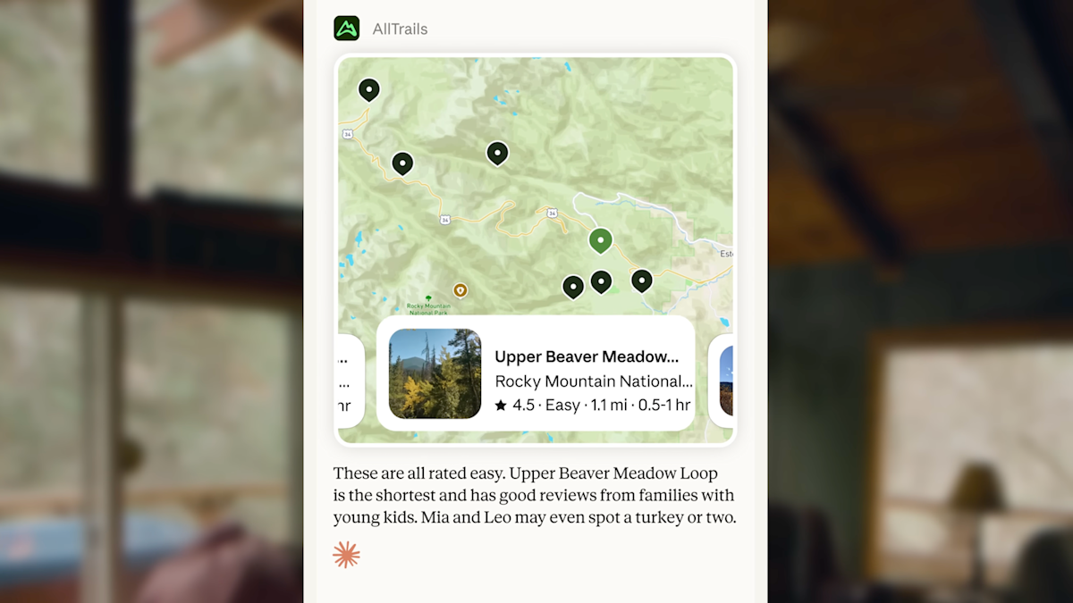 Anthropic expands Claude chatbot with lifestyle app integrations