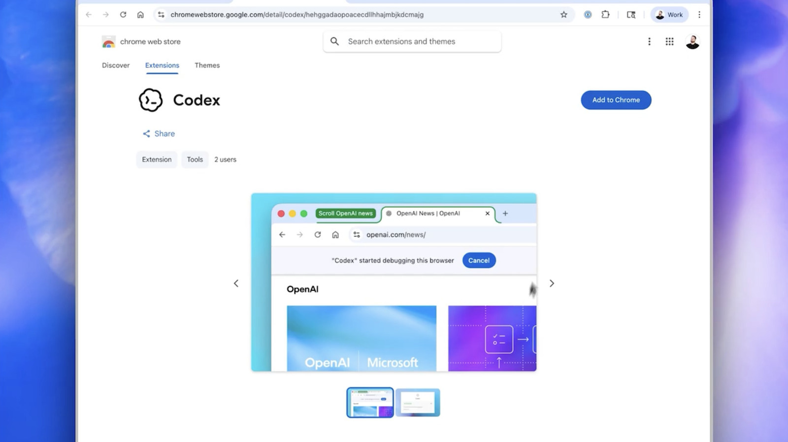 OpenAI Launches Chrome Extension for Codex, Expanding AI Coding Tools to Browsers