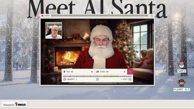 Tavus Unveils Upgraded AI Santa with Real‑Time Interaction and Safety Features