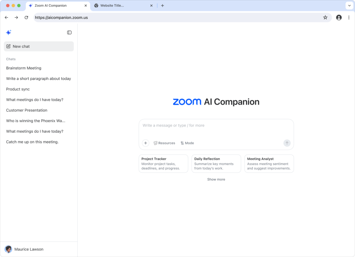 Zoom launches a cross application AI notetaker, AI avatars and more in its latest update