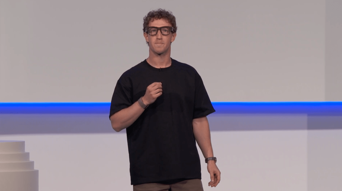 Meta unveils new smart glasses with a display and wristband controller