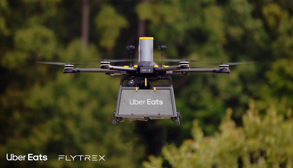 Uber will (once again) test delivering food by drone this year