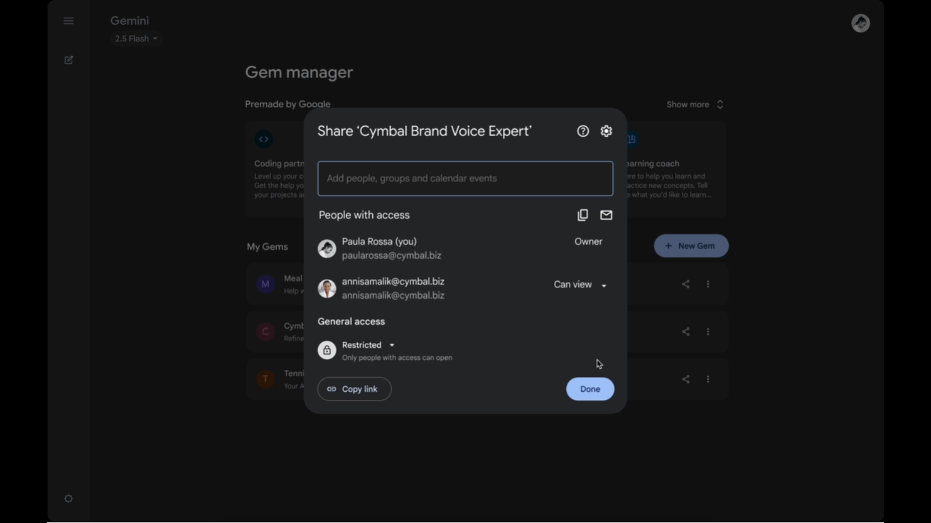 How to share your Gemini Gems custom AI experts with all your friends
