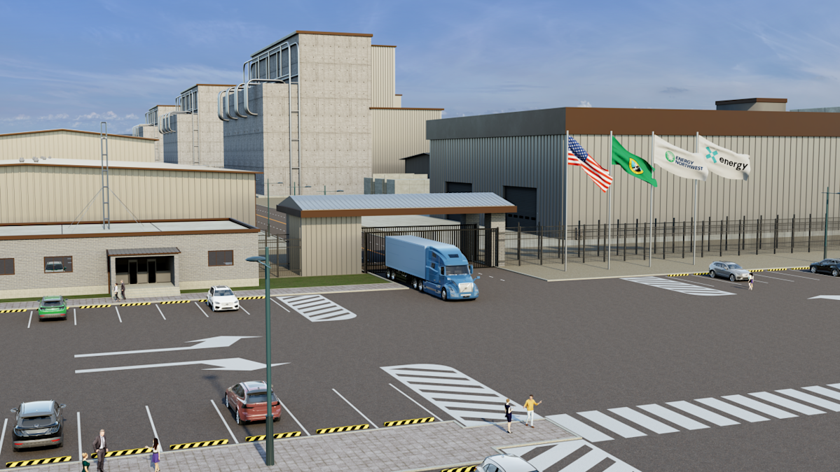 Amazon reveals what one of the US' first modular nuclear reactors will look like