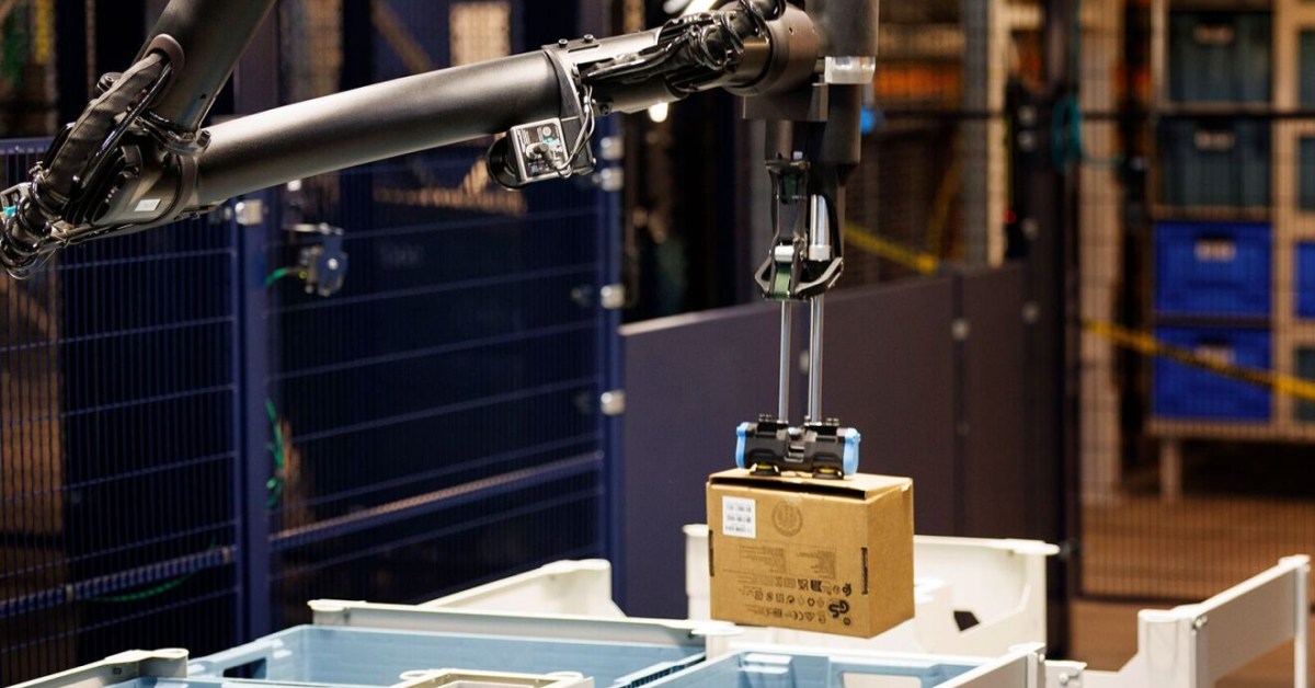Amazon claims the headline isn&#8217;t robots taking jobs as it reveals new cost-cutting robots