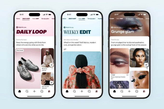 Content image from Pinterest experiments with new AI-powered personalized boards