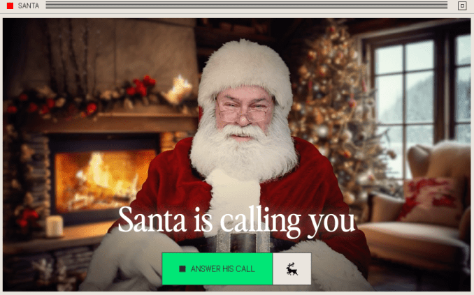 Content image from AI startup Tavus founder says users talk to its AI Santa ‘for hours’ per day