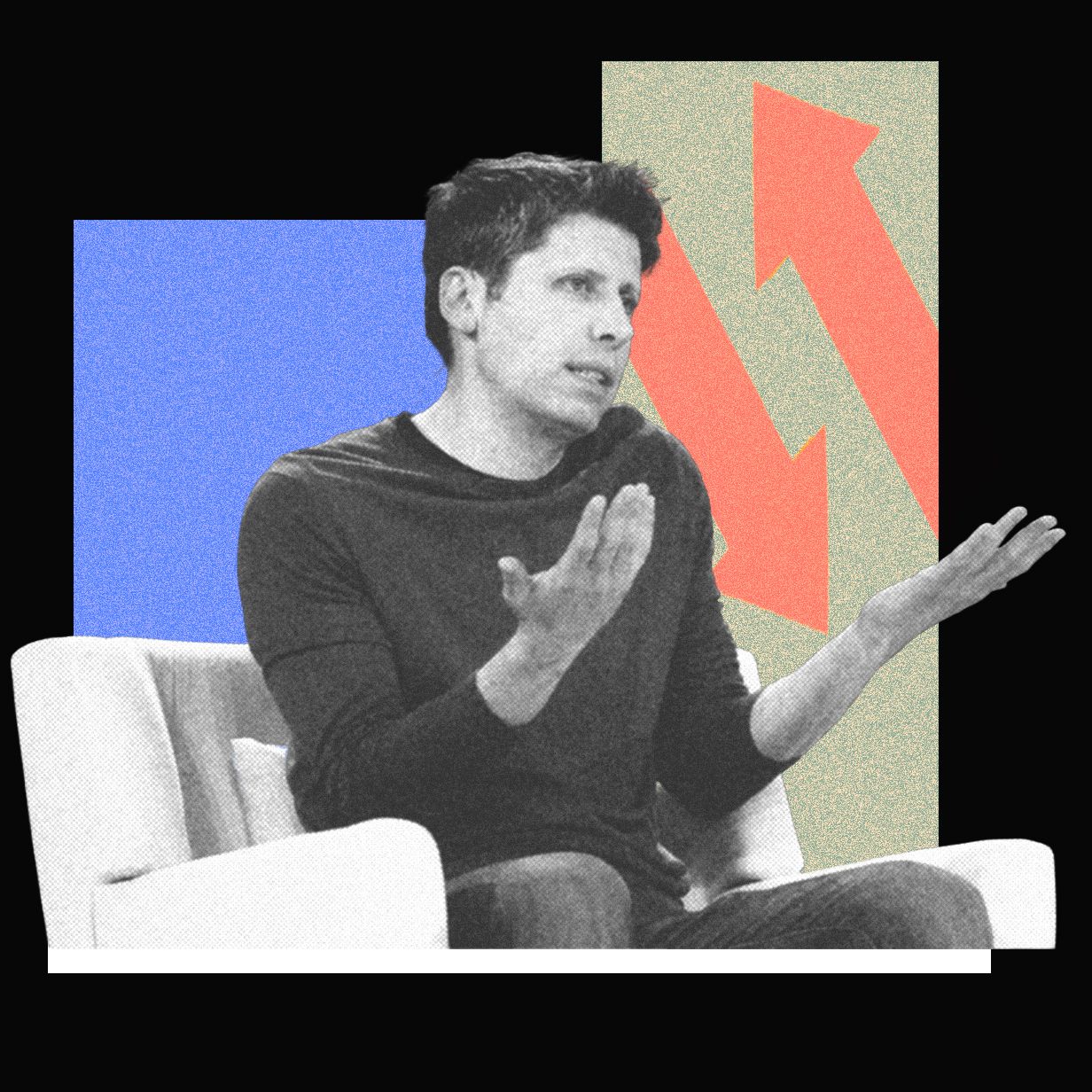 SAN FRANCISCO CALIFORNIA  JUNE 02 Open AI CEO Sam Altman speaks during Snowflake Summit 2025 at Moscone Center on June...